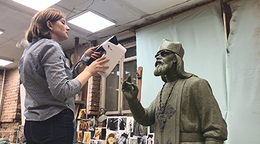 SCANNING A STATUE WITH CALIBRY 3D SCANNER